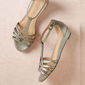 New in Box: Chelsea Crew Strappy Wedge Sandals